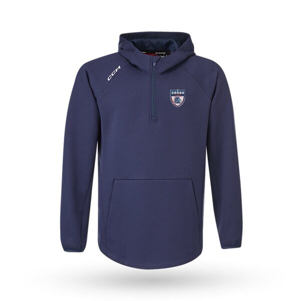 ADULT CCM 1/4-ZIP HOOD  Thumbnail